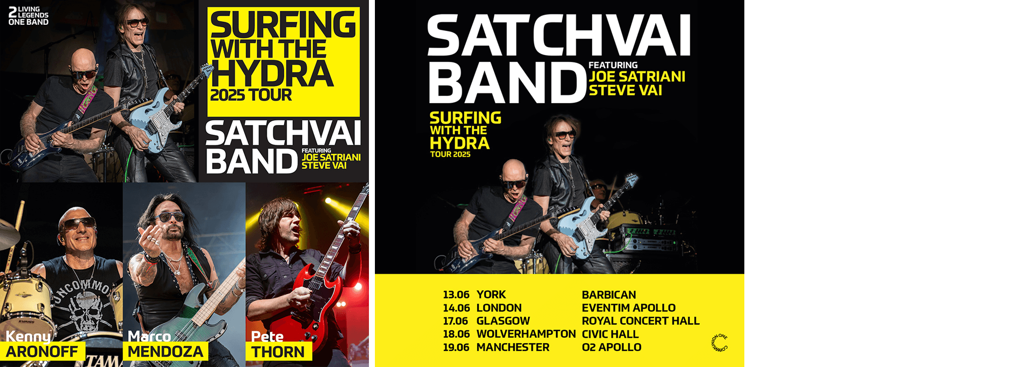 Steve Vai Summer tour