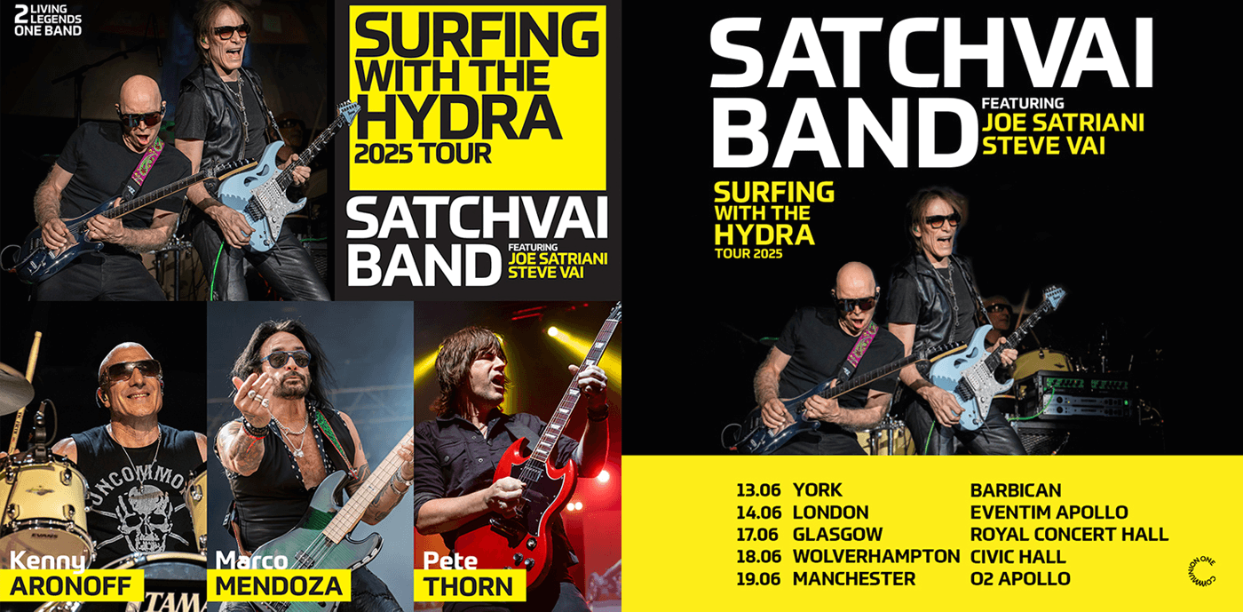 Steve Vai Summer tour